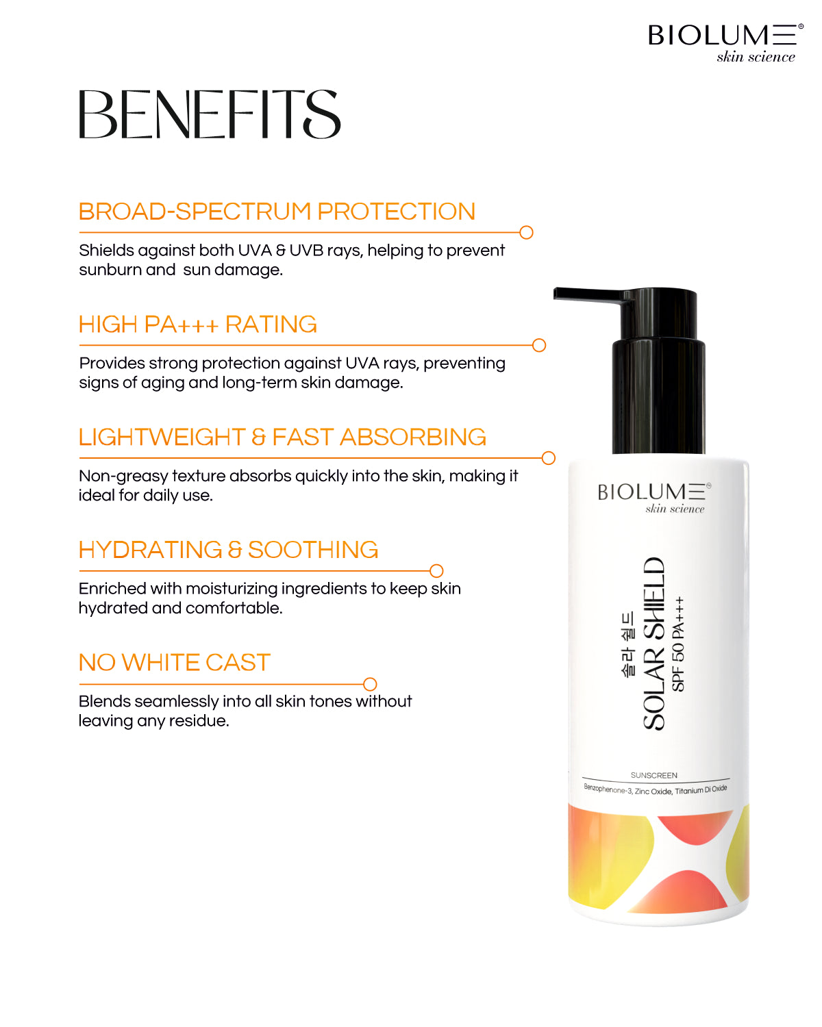 Solar Shield PA+++ (SPF 50) - Sunscreen