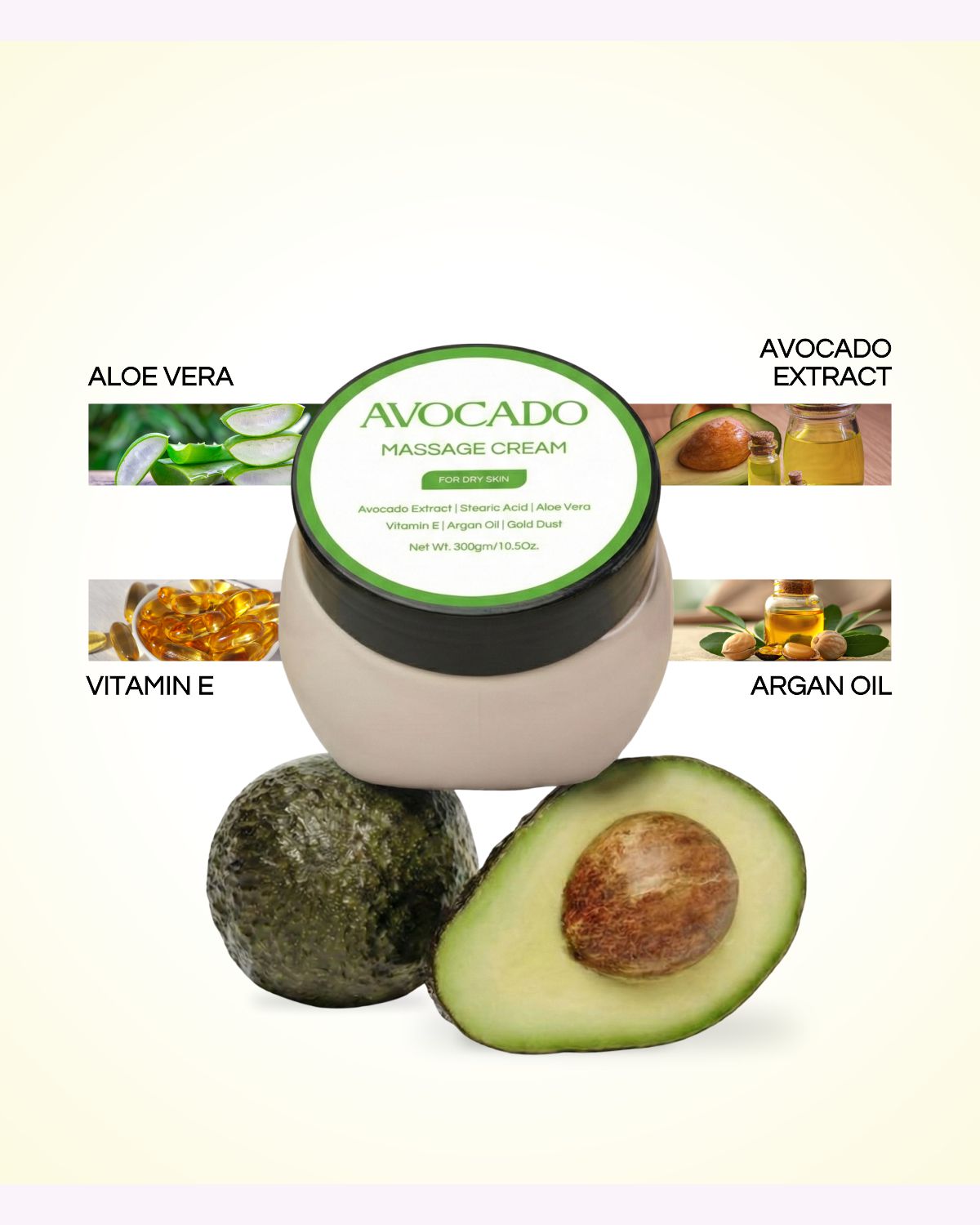 Avocado Massage Cream