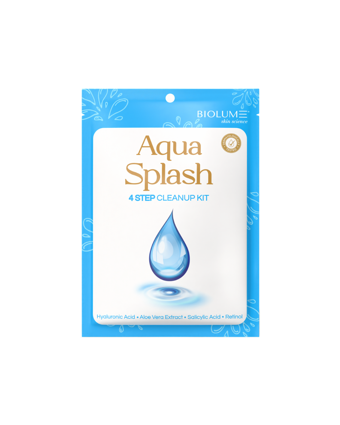 Aqua Splash - 4 Step Clean Up