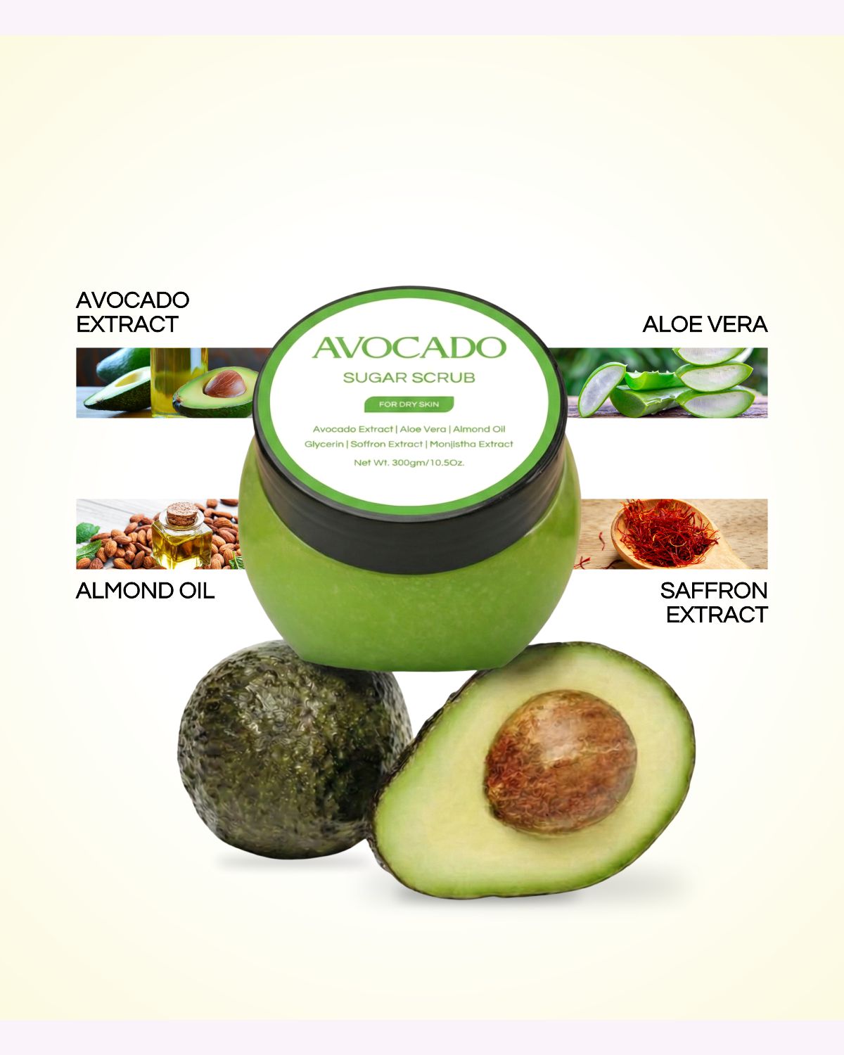 Avocado Sugar Scrub