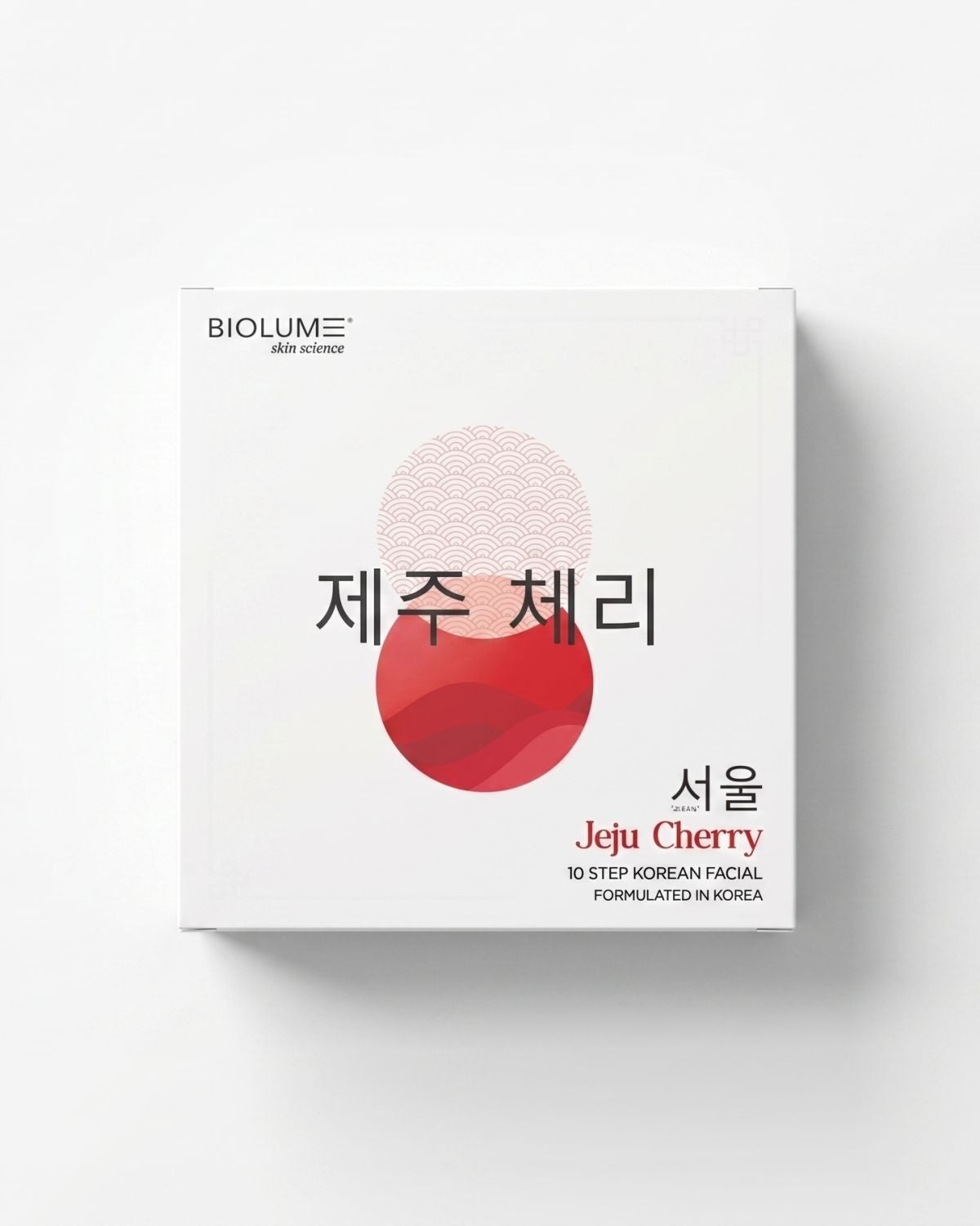 Jeju Cherry - 10 Step Facial