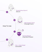 Purple Ginseng - 8 Step Facial